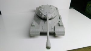 TRUMPETER IS-4 1/72 front